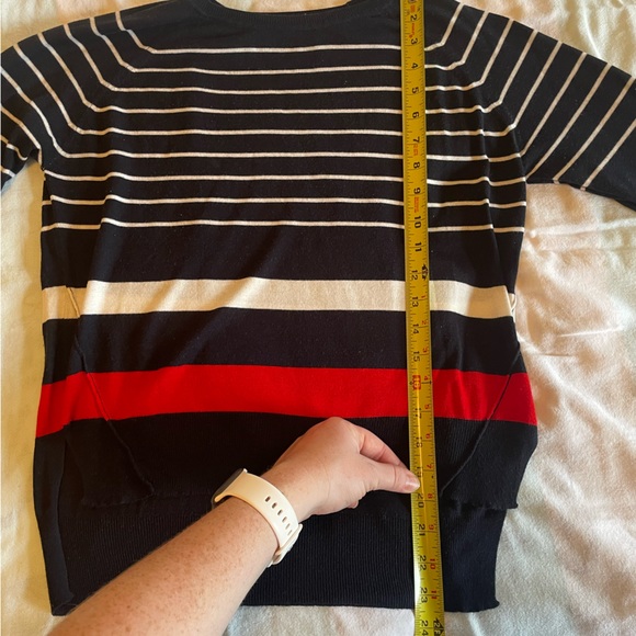 Zara Knit Striped Top - size small - Picture 7 of 8